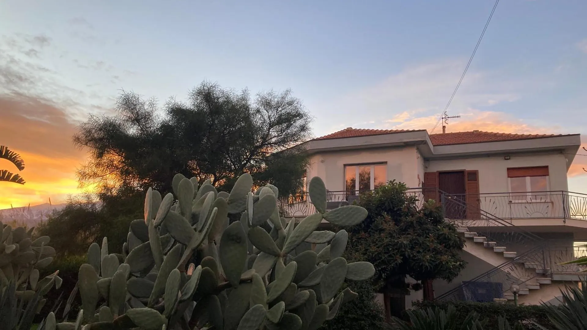 מסקלי Green Paradise With Etna View בית נופש