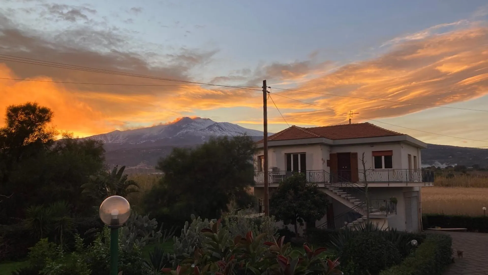 בית נופש מסקלי Green Paradise With Etna View