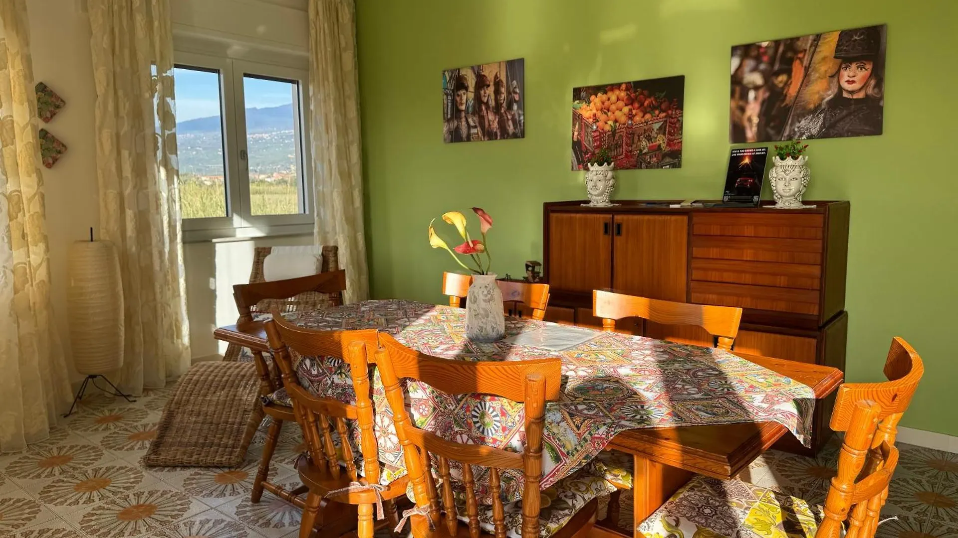 Green Paradise With Etna View Mascali Tatil Evi